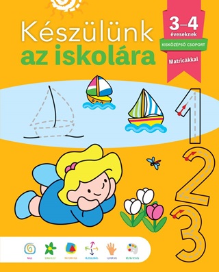 Kszlnk Az Iskolra - 3-4 veseknek, Kiskzps Csoport (Matirckkal)